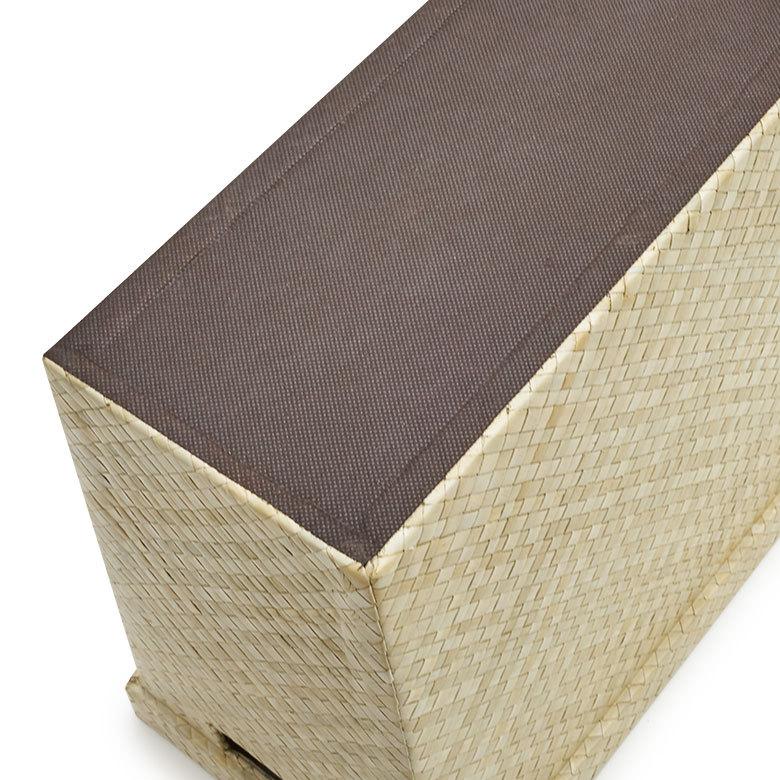 パンダン製 マガジン ラック 収納 ボックス ケース バスケット カタログ スタンド パンフレット 新聞入れ 本立て ブック 本 整理 書類 おしゃれ 西海岸 11758 | ELEMENTS（インテリア） | 08