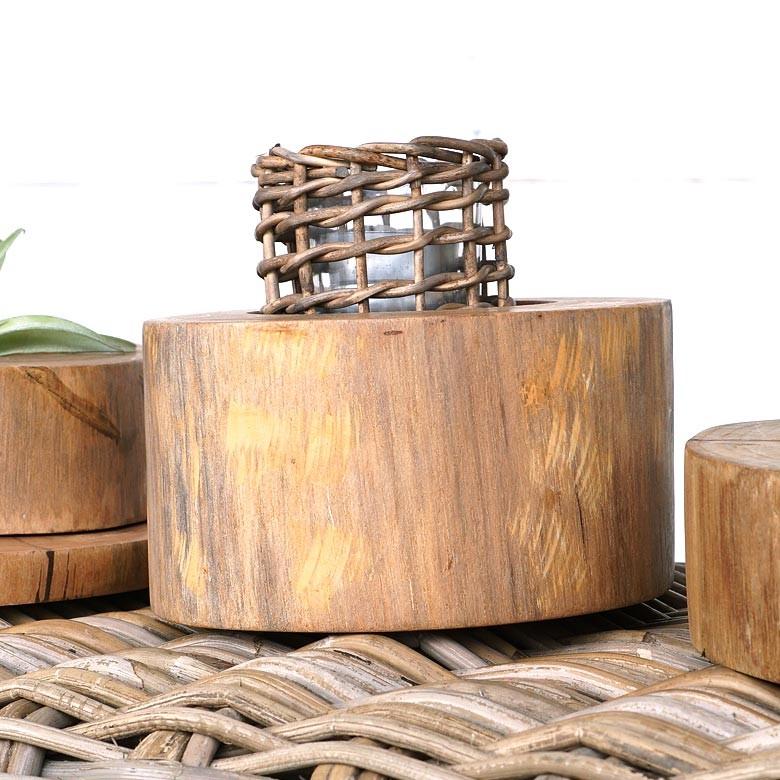 輪切り 切り株 木 丸太 トレイ 約15×8cm チークウッド ステージトレイ ステージトレー 小物置き ウッド 天然木製 アジア工房 11821b | ELEMENTS（インテリア） | 04