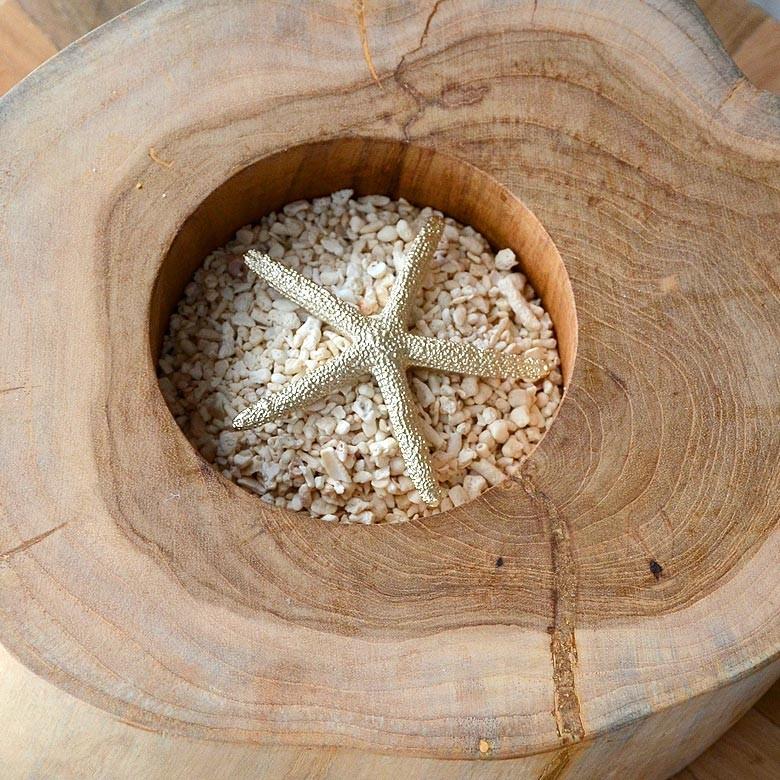 アンティーク丸太くり抜き　切り株　バスケット