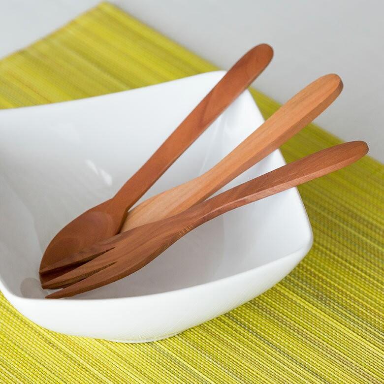 カトラリー 天然木 スプーン フォーク ナイフ サウォウッド ナチュラル シンプル キッチン用品 1191 | ブランド登録なし | 03
