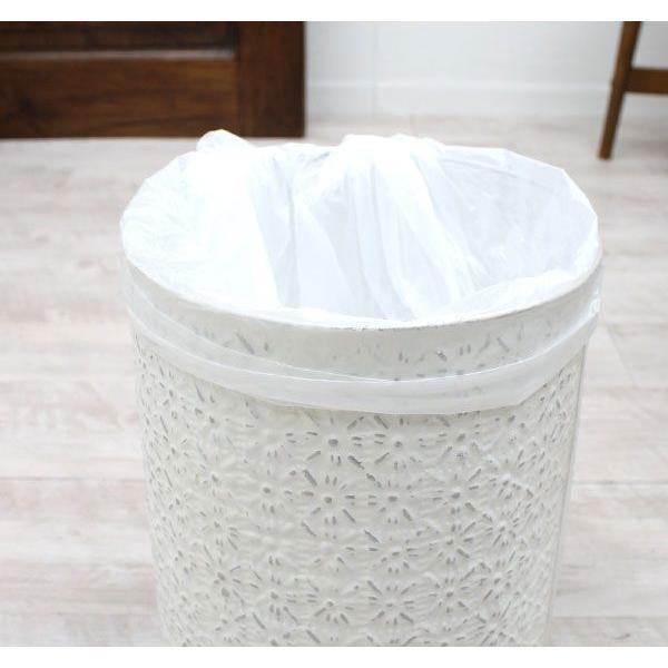 アルミ製インナー付きゴミ箱 ラウンド型 シルバー アジア工房 11931-sv | ブランド登録なし | 03