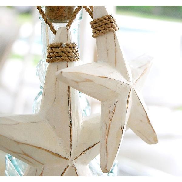 木製ホワイトウォッシュのヒトデオーナメント Lサイズ ヒトデ 星 飾り 壁飾り 12002 | ブランド登録なし | 01