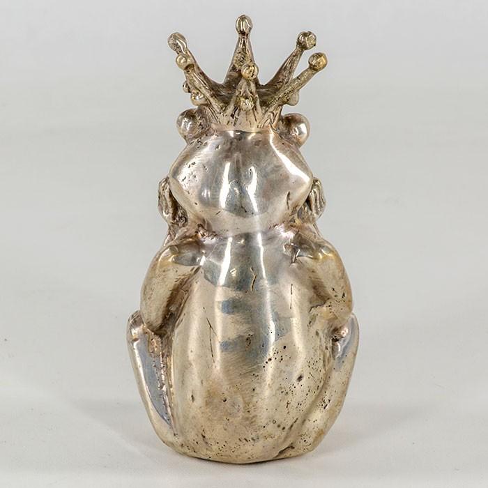 頬杖をついたカエルの王様 アジア工房 12141 | ブランド登録なし | 03