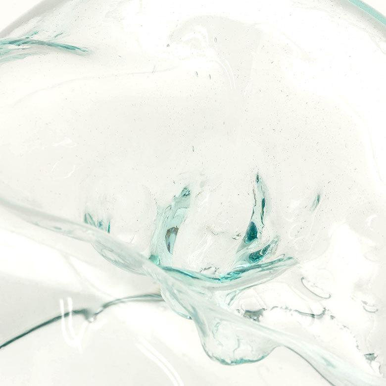 ガラス鉢 流木 プランターオブジェ ガラスボウル オブジェ テラリウム 観葉植物 プランター ガラス容器 西海岸 男前 置物 Lサイズ アジア工房 12162 | ELEMENTS（インテリア） | 11