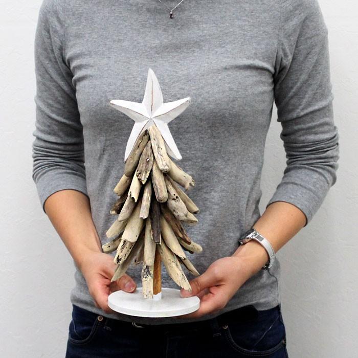 クリスマスツリー 流木ツリー 卓上型  置物 デコレーション ウッドツリー オーナメント クリスマス  壁面 約 H 30 × D 12 × W 12 木製  木 おしゃれ 1219 | ELEMENTS（インテリア） | 04