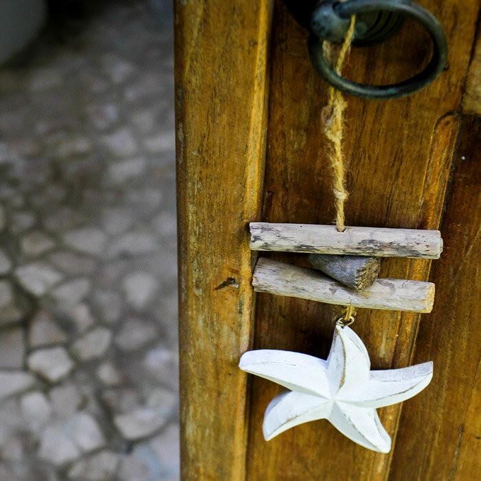 オーナメント 壁飾り 流木 ヒトデ ショート ビーチ 西海岸 男前 アジア工房 12261 | ブランド登録なし | 01