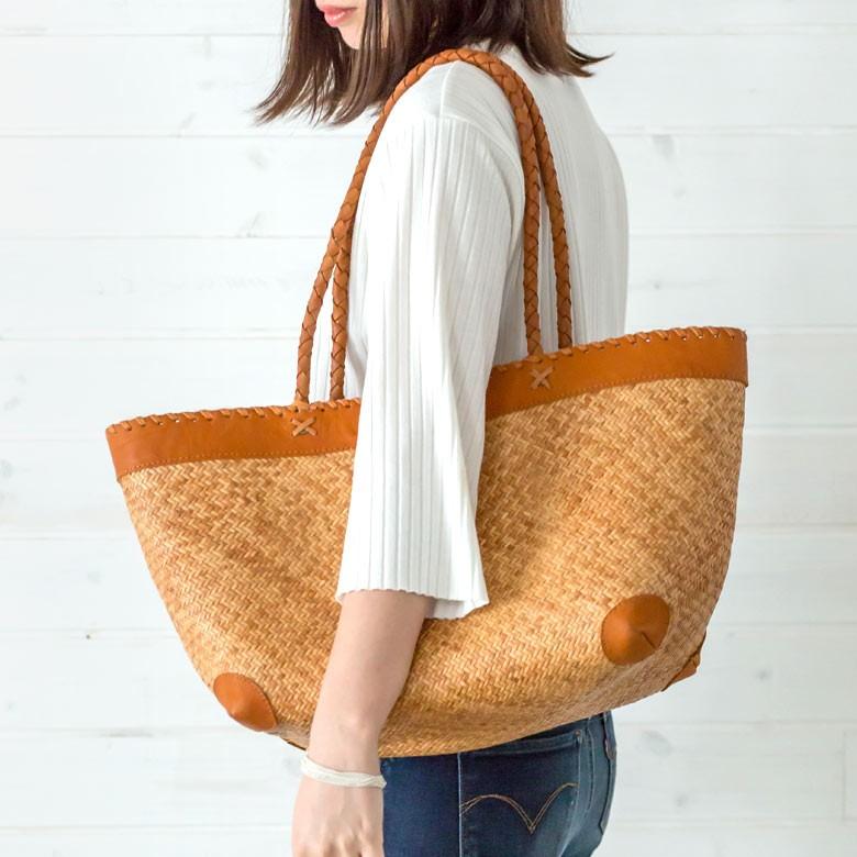 かごバッグ バック カゴバッグ レディース バスケットバッグ BAG 人気 ハンドメイド ショルダー バスケット 巾着 天然素材 ナチュラル浴衣 夏 12450 | ブランド登録なし | 05