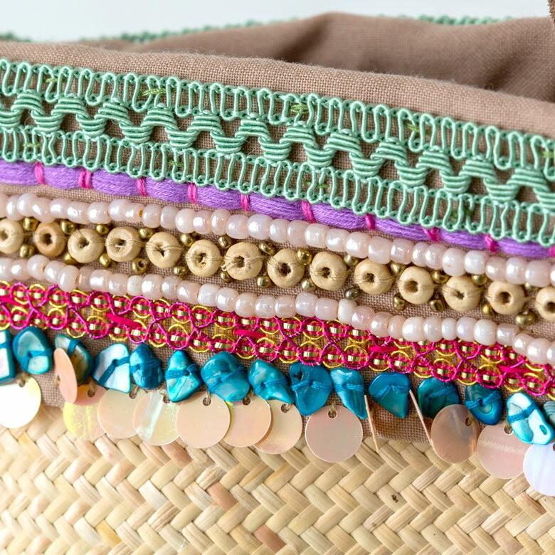 ラタンで編まれたかごバッグ 2色展開 アジア工房 1247 | ブランド登録なし | 05