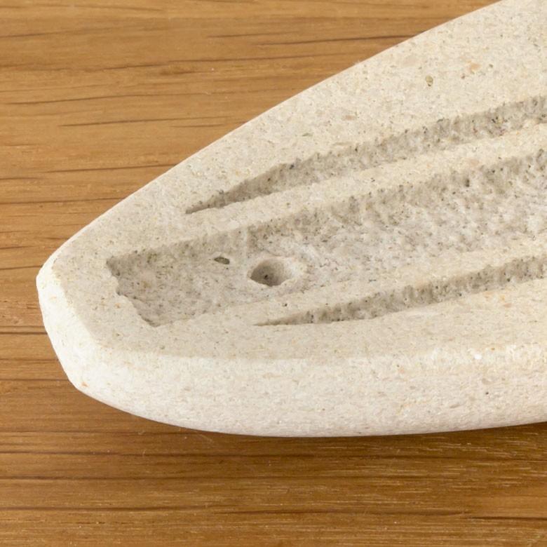 お香立て ストーン製 サーフボード型 西海岸 スティック ナチュラル インテリア 男前 アロマ ビーチハウス アジア工房 12480 | ブランド登録なし | 04