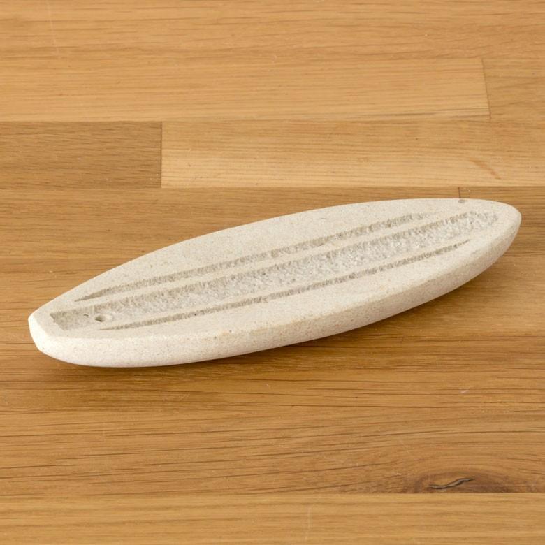 お香立て ストーン製 サーフボード型 西海岸 スティック ナチュラル インテリア 男前 アロマ ビーチハウス アジア工房 12480 | ブランド登録なし | 08