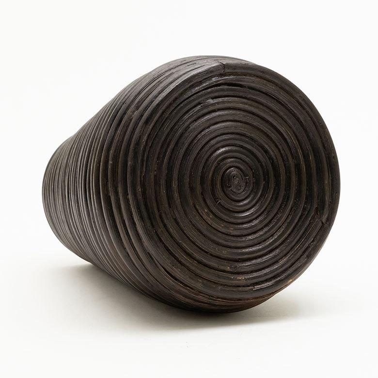 ぐるぐるラタンの造花フラワーベース 円錐型 アジア工房 12661 | ブランド登録なし | 11