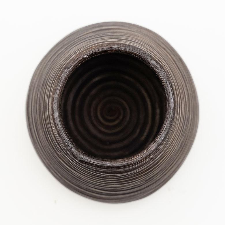 ぐるぐるラタンの造花フラワーベース 円錐型 アジア工房 12661 | ブランド登録なし | 12