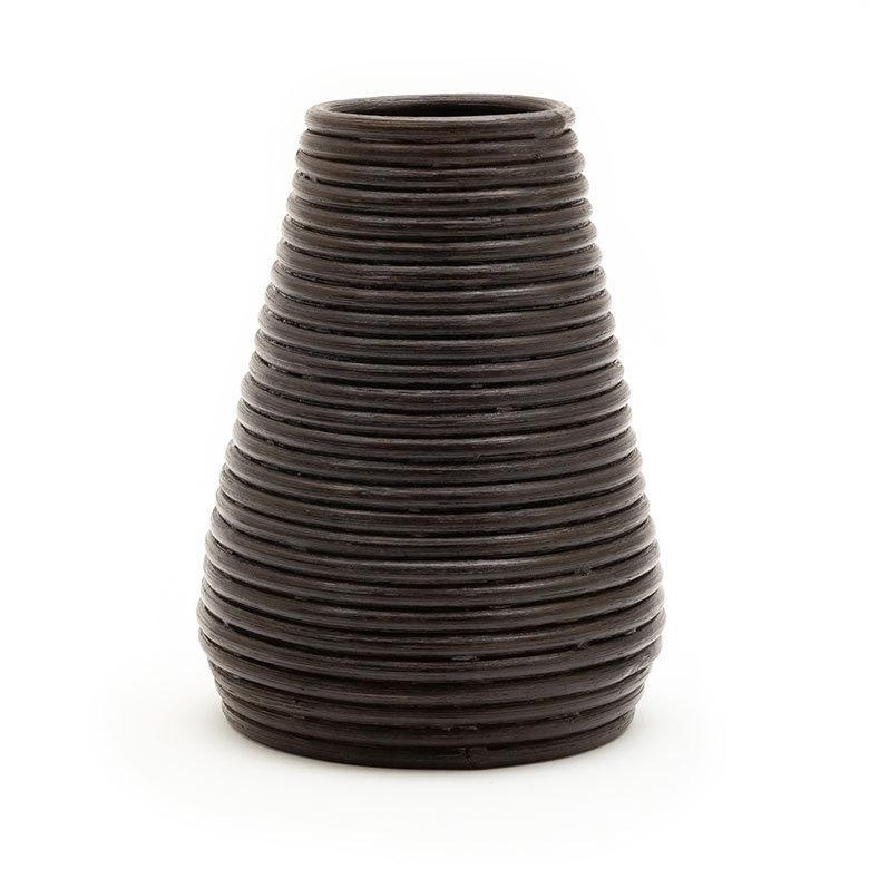 ぐるぐるラタンの造花フラワーベース 円錐型 アジア工房 12661 | ブランド登録なし | 13