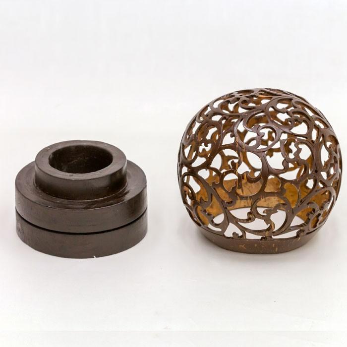 ココナッツボールランプ ガムランモチーフ アジア工房 12731 | ブランド登録なし | 03