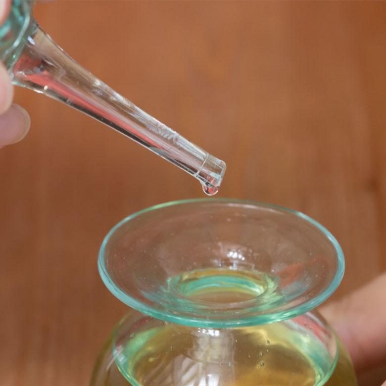 アロマボトル スパボトル ガラス プルメリア オイルボトル アメニティ おしゃれ リゾート 小物 ガラス容器 ガラス瓶 12750 | ブランド登録なし | 02