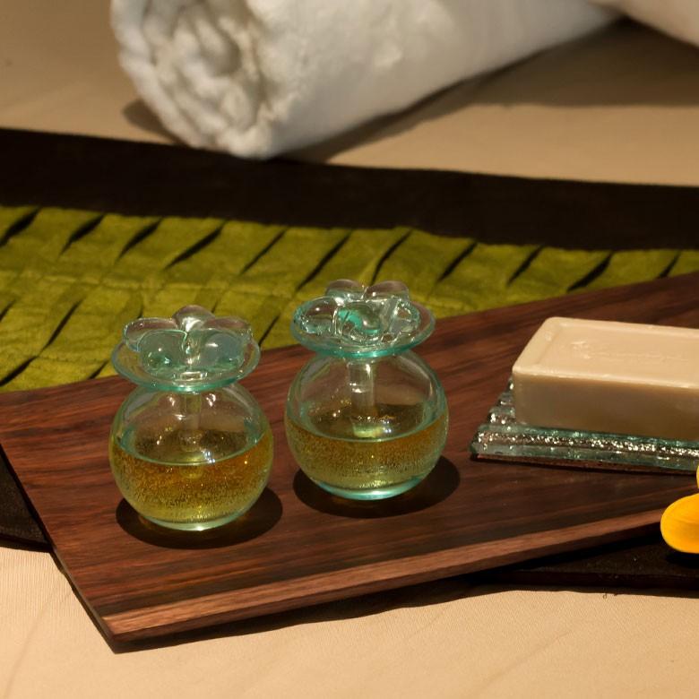 アロマボトル スパボトル ガラス プルメリア オイルボトル アメニティ おしゃれ リゾート 小物 ガラス容器 ガラス瓶 12750 | ブランド登録なし | 04