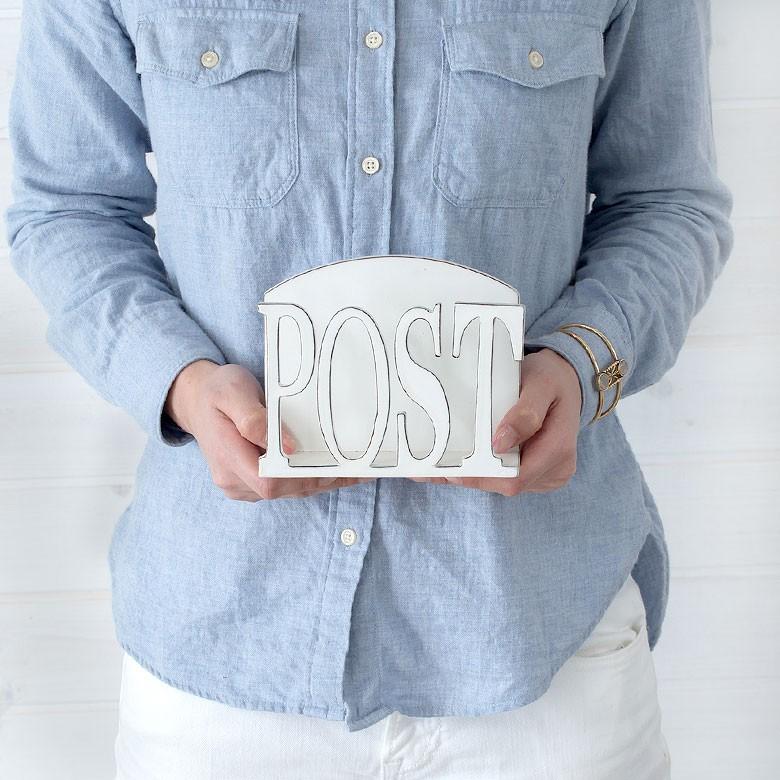 アルファベット ロゴスタンド レター オブジェ 郵便 ブロック ディスプレイ 店舗用 おしゃれ カフェ 西海岸 POST ビーチハウス メッセージ アジア工房 12790 | ブランド登録なし | 04