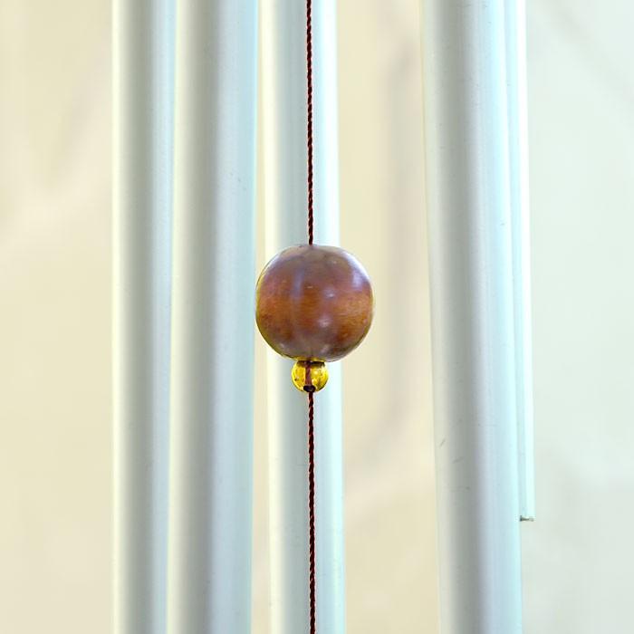 ウッドとアルミで出来た民族模様の優しい音色の風鈴 アジア工房 12830 | ブランド登録なし | 03