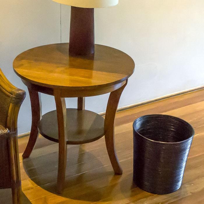 バスケット ゴミ箱 ごみ箱 ダストボックス ラタン 丸型 Lサイズ プランター カバー 収納 鉢カバー かご ランドリー ナチュラル アジア工房 13060 | ブランド登録なし | 06