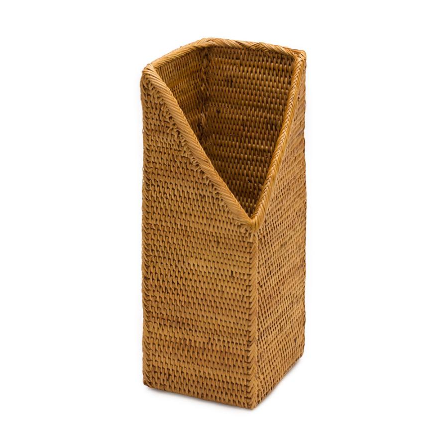 花瓶 フラワーベース 大きい カトラリースタンド アタ製 天然素材 ナチュラル アジアンインテリア アジア雑貨 13310 | ブランド登録なし | 16