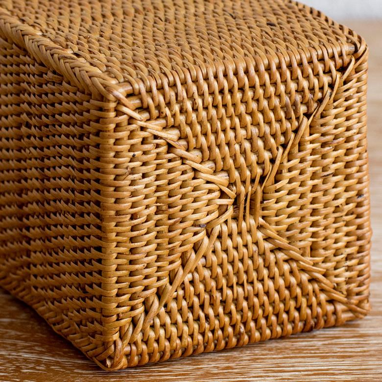 花瓶 フラワーベース 大きい カトラリースタンド アタ製 天然素材 ナチュラル アジアンインテリア アジア雑貨 13310 | ブランド登録なし | 02