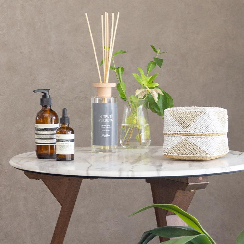 小物入れ 蓋つき ビーズ製 バスケット Sサイズ 収納 ダイヤ柄 アジアン雑貨 アクセサリーボックス ソカシ フタ付きケース ホワイト おしゃれ 13535-s | ブランド登録なし | 07