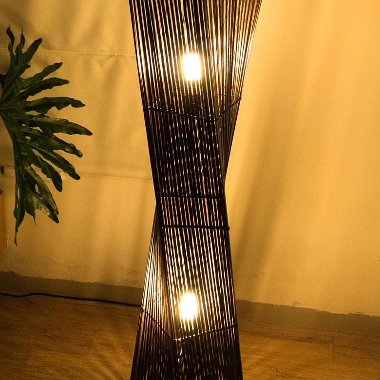 フロアライト 照明 スタンド 竹製 バンブー 高さ約120cm フロアライト 照明 スタンド 竹製 バンブー 高さ約120cm