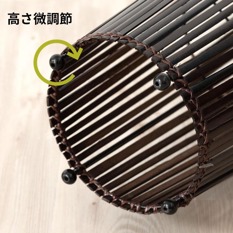 フロアライト 照明 スタンド 竹製 バンブー 高さ約120cm アジアン バリ雑貨 間接照明 おしゃれ ランプ コクーンタイプ 13566 | ブランド登録なし | 10