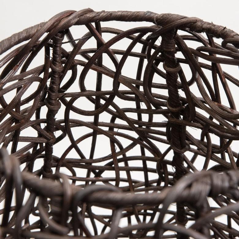 フロアライト 照明 スタンド ラタン製 籐 高さ約60cm アジアン バリ雑貨 間接照明 おしゃれ ランプ コクーンタイプ 13575 | ブランド登録なし | 06