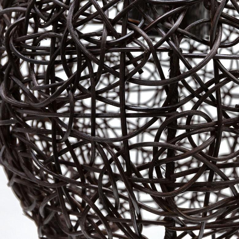 ペンダントライト 照明 吊り下げ ラタン製 籐 直径約40cm アジアン バリ雑貨 天井照明 おしゃれ ランプ ボールタイプ 13576 | ブランド登録なし | 01