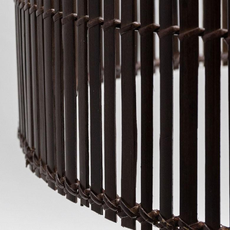 ペンダントライト 照明 吊り下げ バンブー製 竹 直径約40cm アジアン バリ雑貨 天井照明 おしゃれ ランプ ラウンドタイプ 13583 | ブランド登録なし | 01