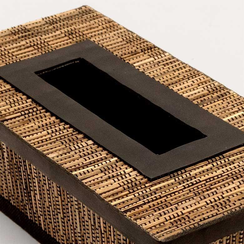 ティッシュケース パームリディ 壁掛け 吊り下げ ストラップ付 ブラウン アジアン アジアン雑貨 ナチュラル インテリア 13700 | ブランド登録なし | 14