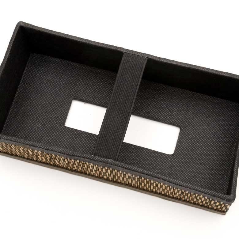 ティッシュケース パームリディ 壁掛け 吊り下げ ストラップ付 ブラウン アジアン アジアン雑貨 ナチュラル インテリア 13700 | ブランド登録なし | 09