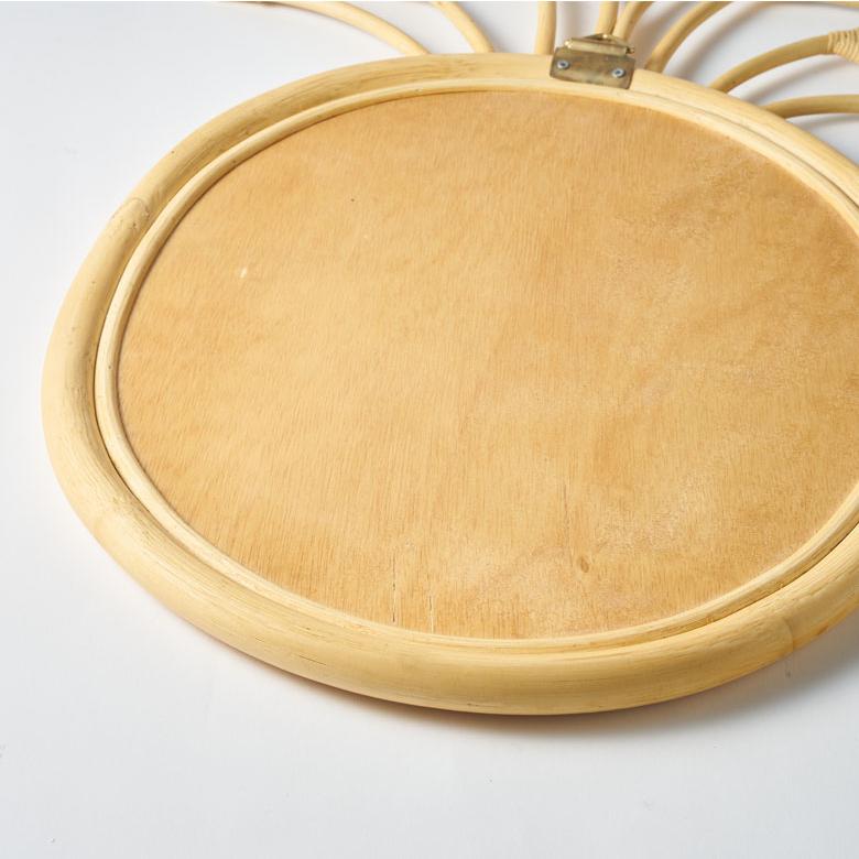 大きい 鏡 壁掛け ミラー ラタン ウォールミラー 楕円 パイナップル ラタンミラー デザインミラー おしゃれ 北欧 リゾート 雑貨 インテリア 西海岸 13705 | ELEMENTS（インテリア） | 15