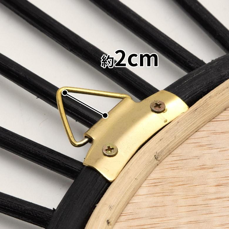 ミラー 鏡 壁掛け ウォールミラー フラワー 花型 ラタン 壁掛けミラー 吊り下げ 西海岸 レストラン カフェ 店舗用 バリ おしゃれ 13710 | ブランド登録なし | 06