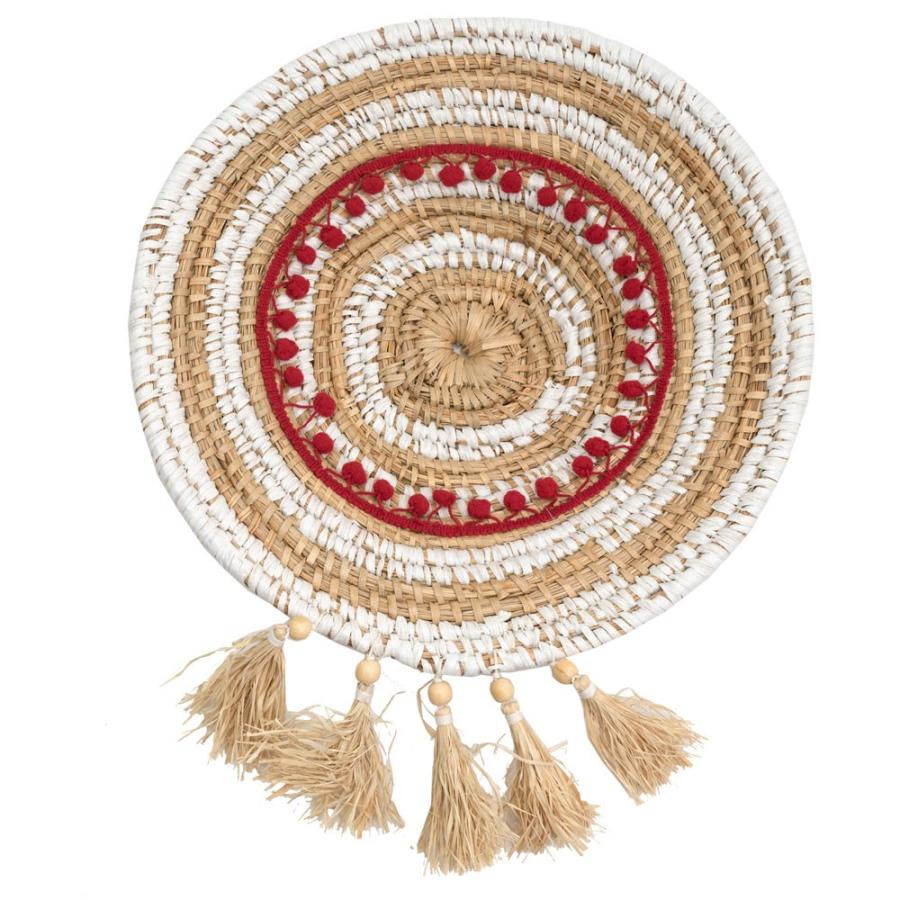 壁飾り ウォールデコレーション アジアン雑貨 インテリア 壁飾り 手作り おしゃれ 玄関 壁掛け アート バリ雑貨 おしゃれ リビング 40cm | ブランド登録なし | 13