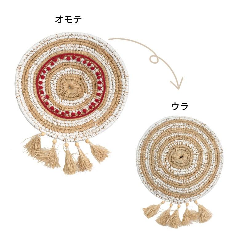 壁飾り ウォールデコレーション アジアン雑貨 インテリア 壁飾り 手作り おしゃれ 玄関 壁掛け アート バリ雑貨 おしゃれ リビング 40cm | ブランド登録なし | 06