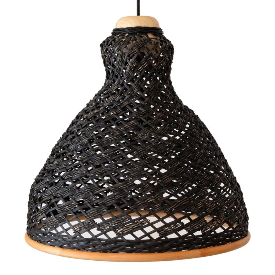 ランプシェード ペンダントライト おしゃれ ダイニング 和風 LED 対応  照明 アジアン 和室 和モダン リビング 寝室 ラタン 50cm 13720 | ブランド登録なし | 19