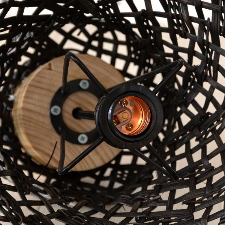 ランプシェード ペンダントライト おしゃれ ダイニング 和風 LED 対応  照明 アジアン 和室 和モダン リビング 寝室 ラタン 50cm 13720 | ブランド登録なし | 05