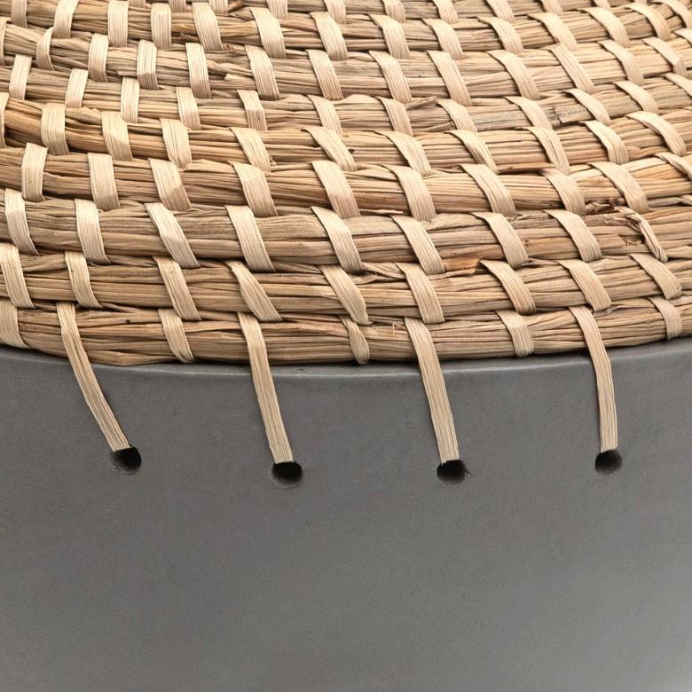 フラワーベース テラコッタ製 花瓶 陶器 生花 造花 ドライフラワー アートプランツ フェイクグリーン デコレーション 置物 アジアン雑貨 水入れ不可 13722 | ブランド登録なし | 01