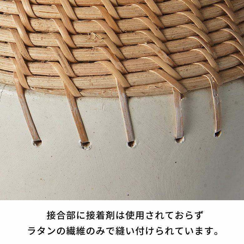 フラワーベース テラコッタ製 花瓶 大型 白 陶器 生花 造花 ドライフラワー アートプランツ フェイクグリーン 置物 アジアン雑貨 水入れ不可 1372 | ブランド登録なし | 13