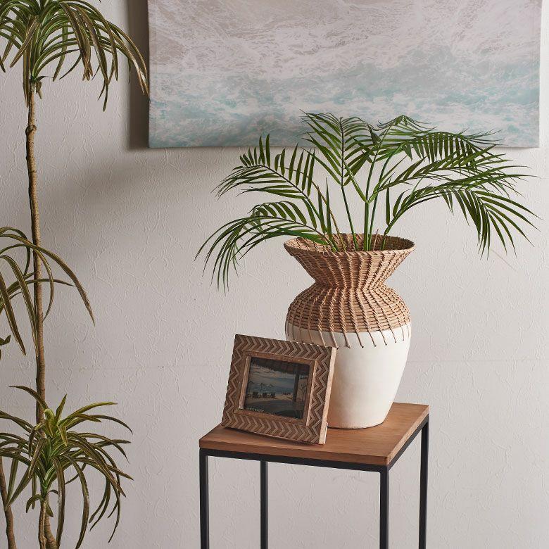 壺　オブジェ　フラワーベース　アジアンインテリア　テラコッタ 壺 オブジェ フラワーベース アジアンインテリア テラコッタ