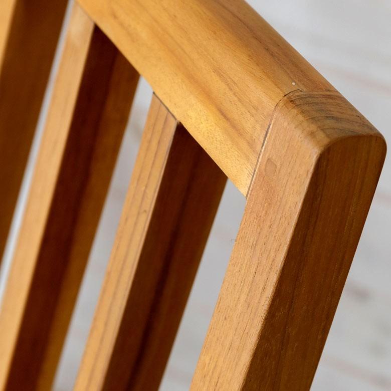 ソファ 1人掛け 肘掛けつき 天然木製 幅190cm「TAKE TEAK」 天然木 チーク材 ファブリック グレー 北欧 モダン シンプル 13731 | ブランド登録なし | 01