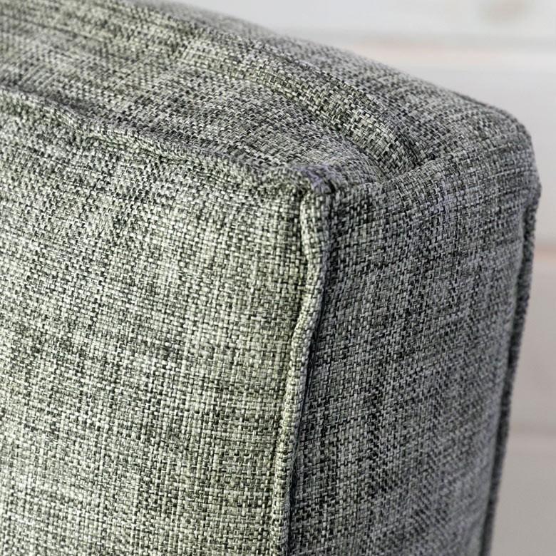 ソファ 1人掛け 肘掛けつき 天然木製 幅190cm「TAKE TEAK」 天然木 チーク材 ファブリック グレー 北欧 モダン シンプル 13731 | ブランド登録なし | 08