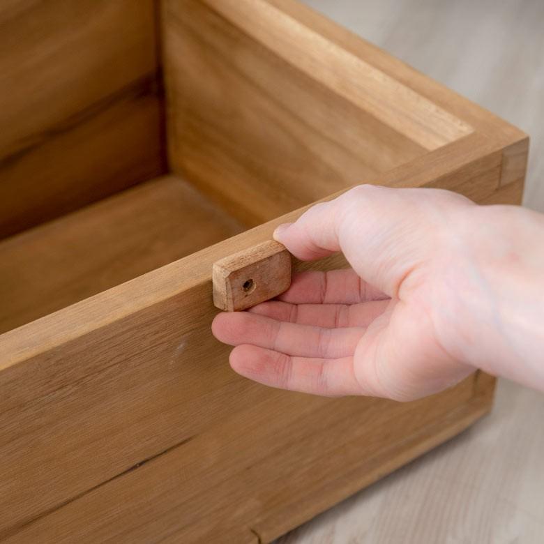 TVボード テレビ台 ローボード オーディオボード 収納付き 天然木製「TAKE TEAK」 チーク材 鏡台 アメリカン 北欧 モダン シンプル 13735 | ブランド登録なし | 16