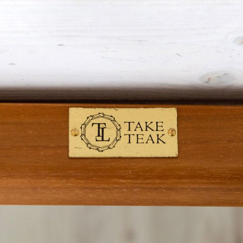 壁掛けミラー 鏡 メイク台 天然木製「TAKE TEAK」 チーク材 鏡台 アメリカン 北欧 モダン シンプル 13736 | ブランド登録なし | 10