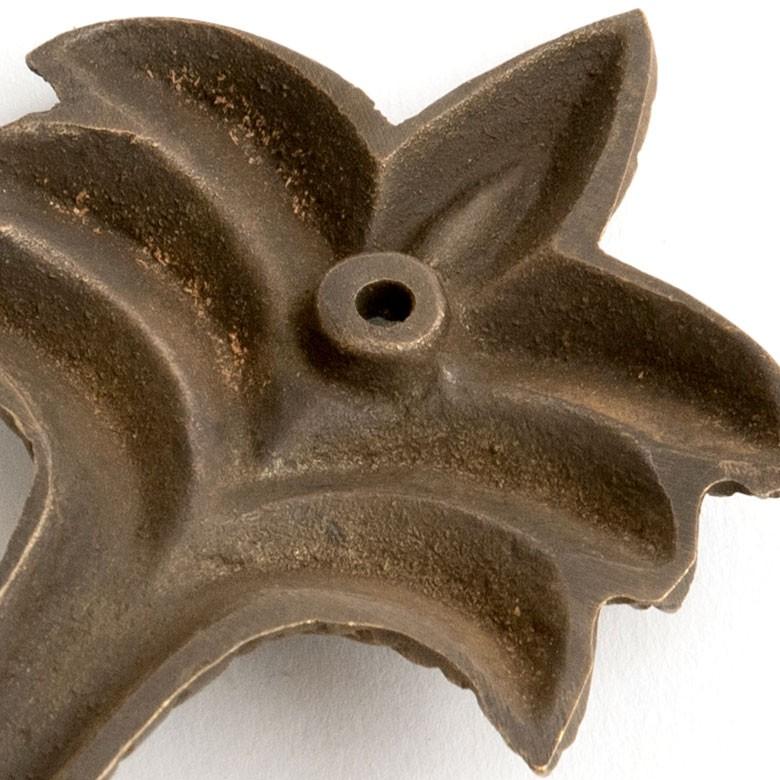 フック 壁掛け ウォール フック パームツリー型 Mサイズ アンティーク風 真鍮 木ネジ付 壁フック ブロンズ 洗面所 トイレ ドア 壁掛け収納 アジア工房 13743 | ブランド登録なし | 04