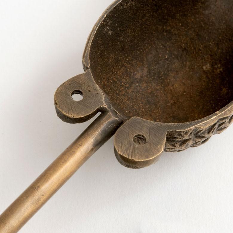 フック 壁掛け ウォール フック パイナップル型 Lサイズ アンティーク風 真鍮製 木ネジ付 壁フック ブロンズ 洗面所 トイレ ドア 壁掛け収納 アジア工房 13746 | ブランド登録なし | 05