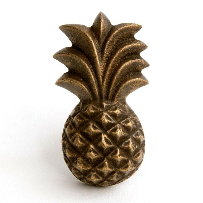 取っ手 ドアノブ 真鍮製 パイナップル型 Sサイズ 幅2.5cm 高さ4.5cm アンティーク風  つまみ DIY 付け替え 引き出し 家具 ハンドル 真鍮ノブ アジア工房 13762 | ブランド登録なし | 02