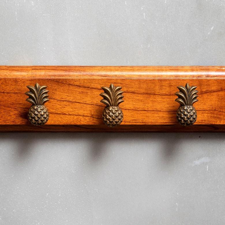 取っ手 ドアノブ 真鍮製 パイナップル型 Sサイズ 幅2.5cm 高さ4.5cm アンティーク風  つまみ DIY 付け替え 引き出し 家具 ハンドル 真鍮ノブ アジア工房 13762 | ブランド登録なし | 04